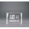 Clear Acrylic Crescent Award (Acrylic Awards)