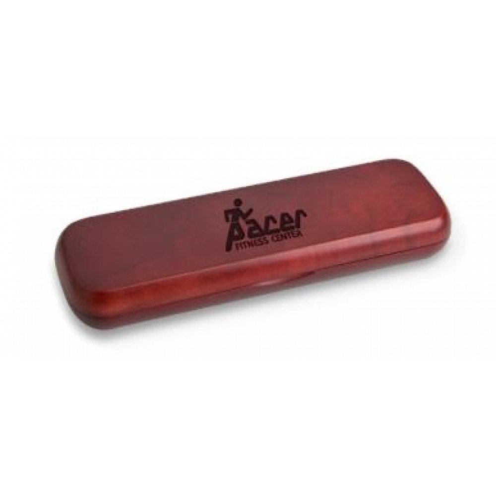 Rosewood Finish Box with Pen (Clocks & Boxes)