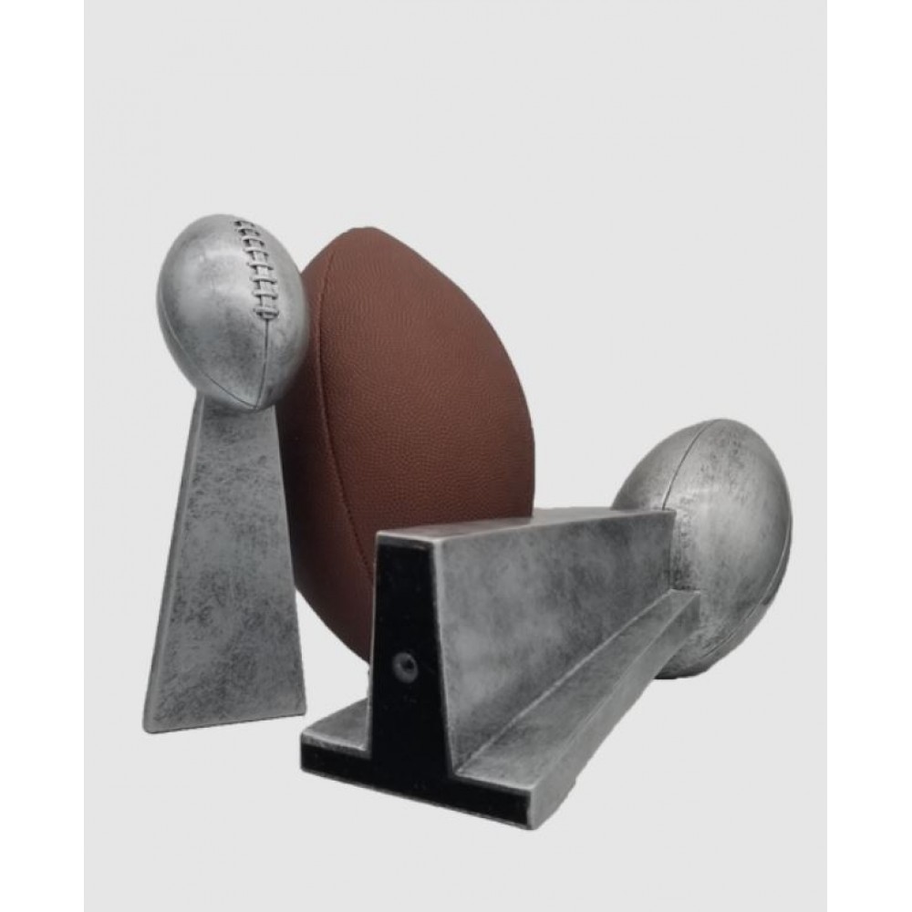Fantasy Football Silver Trophy Statue