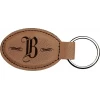 Leatherette Oval Keychain (GFT) by www.allstaryeswecan.com Leatherette Oval Keychain (New Arrivals!)