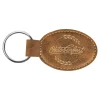 Leatherette Oval Keychain (GFT) by www.allstaryeswecan.com Leatherette Oval Keychain (New Arrivals!)