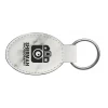 Leatherette Oval Keychain (GFT) by www.allstaryeswecan.com Leatherette Oval Keychain (New Arrivals!)