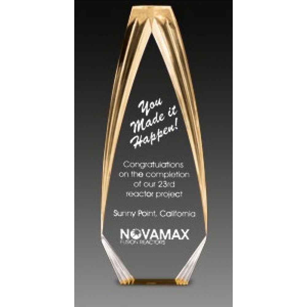 Diamond Carved Obelisk (Acrylic Awards)