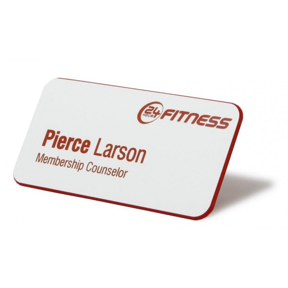 Laser Engraved Custom Name Badge (Customize Me)