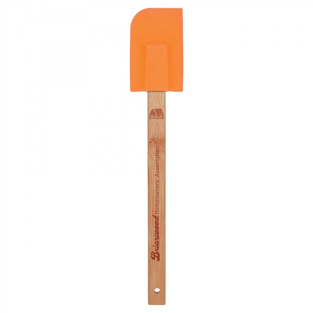 Silicone Spatula with Bamboo Handle (Other Personalized Gifts)