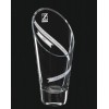 Aspire Crystal Vase (Crystal Awards)