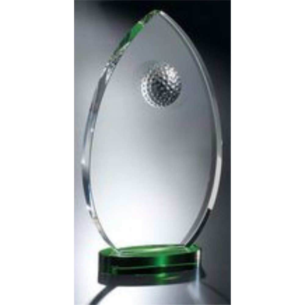 Plantation Crystal Golf Award 7"