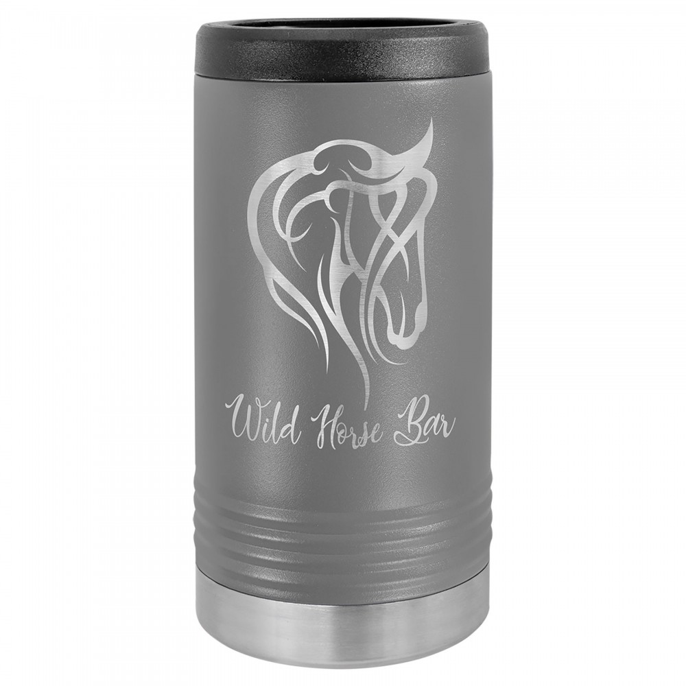 Scrolling down my news feed thinking.. Maroon Slim Can Cooler Polar Camel Stainless Steel Slim Can Beverage Holders