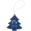 Leatherette Tree Ornament with String