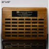 Perpetual Plaque With 12, 24, or 36 Black Brass Plates (Plaques)