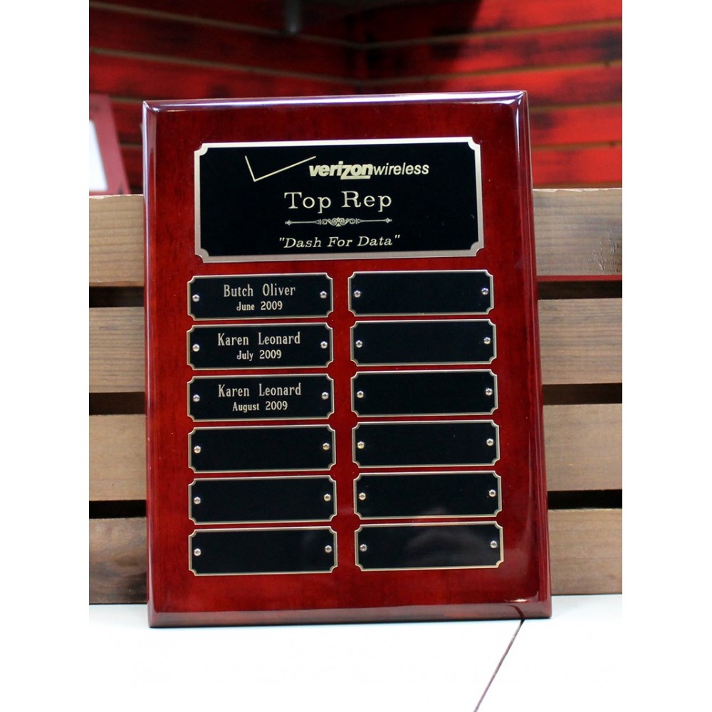 Piano Finish Perpetual Plaque (Plaques)