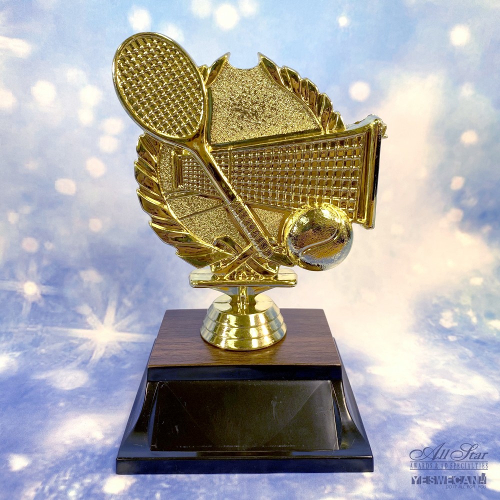 Tennis Wreath Montage Trophy - A1 (A1)
