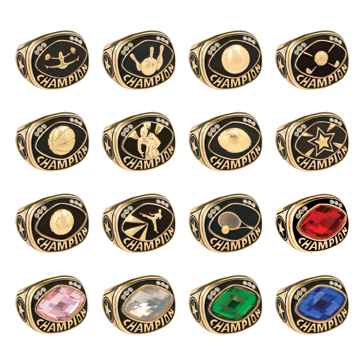 Golf outlet championship rings