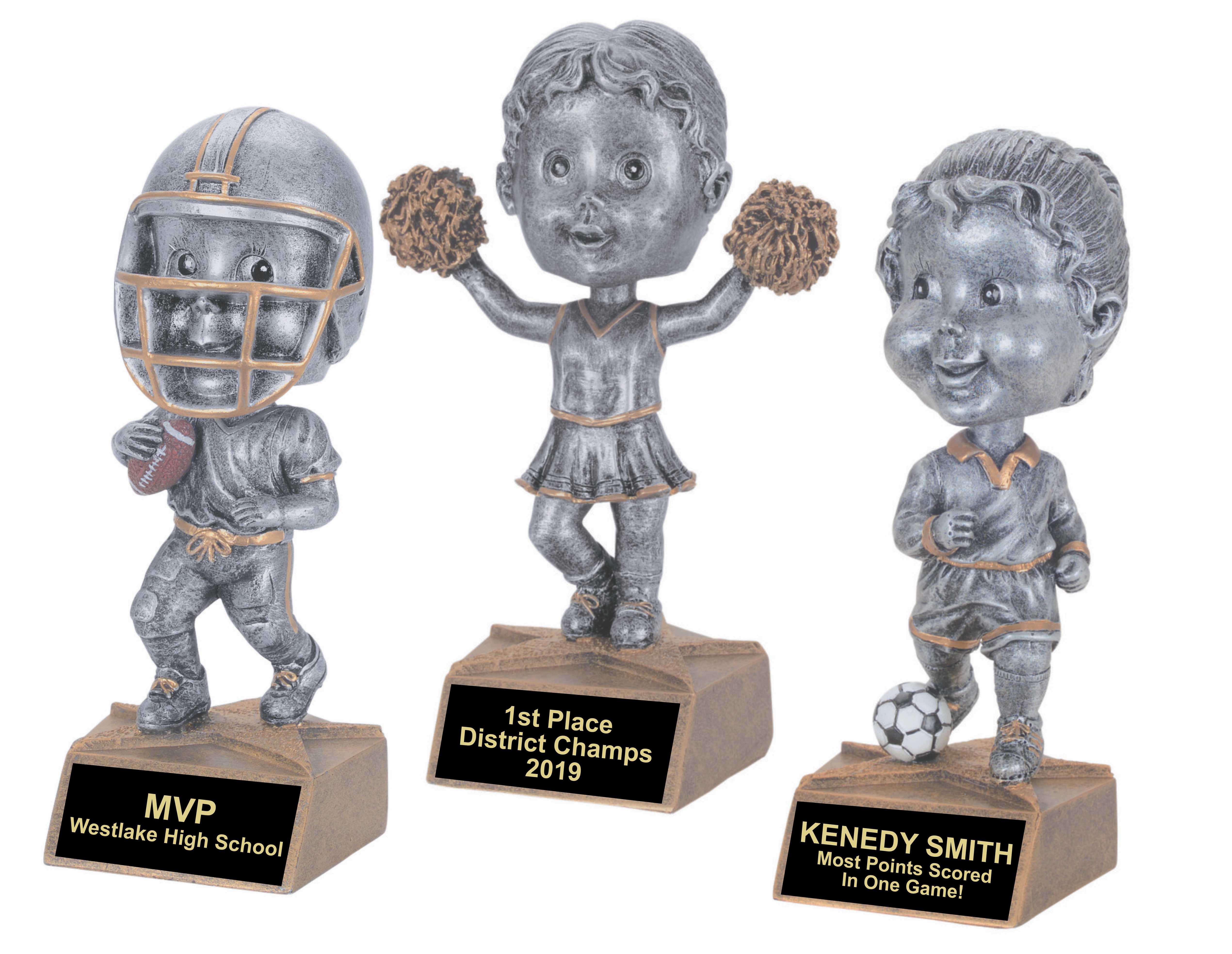 Resin Sculpture Trophy Award by Trophy Deals BASEBALL Bobblehead Figure