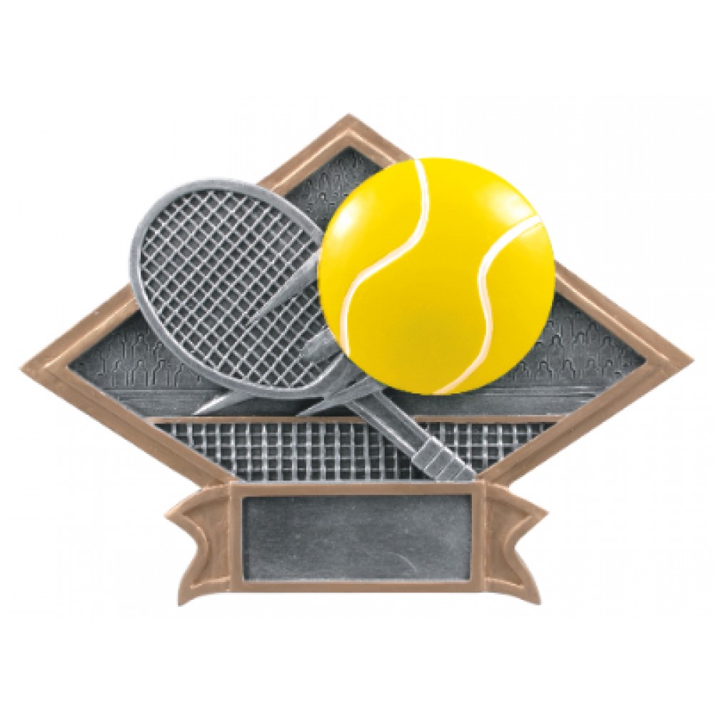 Diamond Tennis Resin Trophy (Tennis)